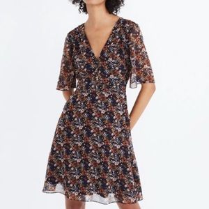 Orchard Flutter-sleeve Dress